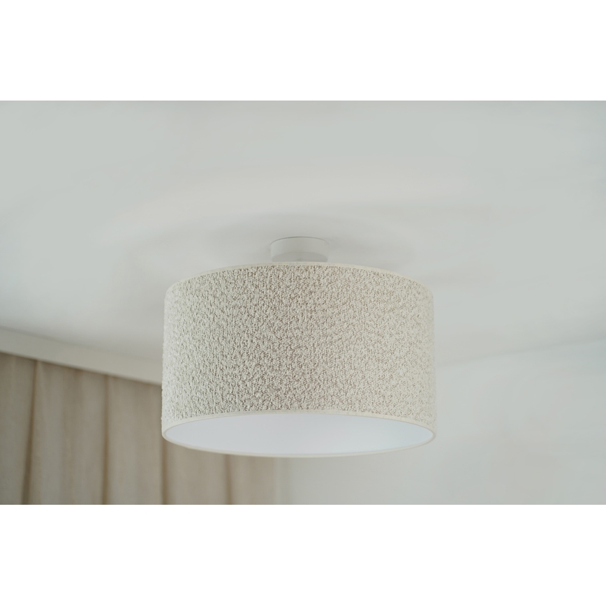 Brilagi - Lampadario a plafone BOUCLE ROLLER 1xE27/15W/230V diametro 45 cm color crema