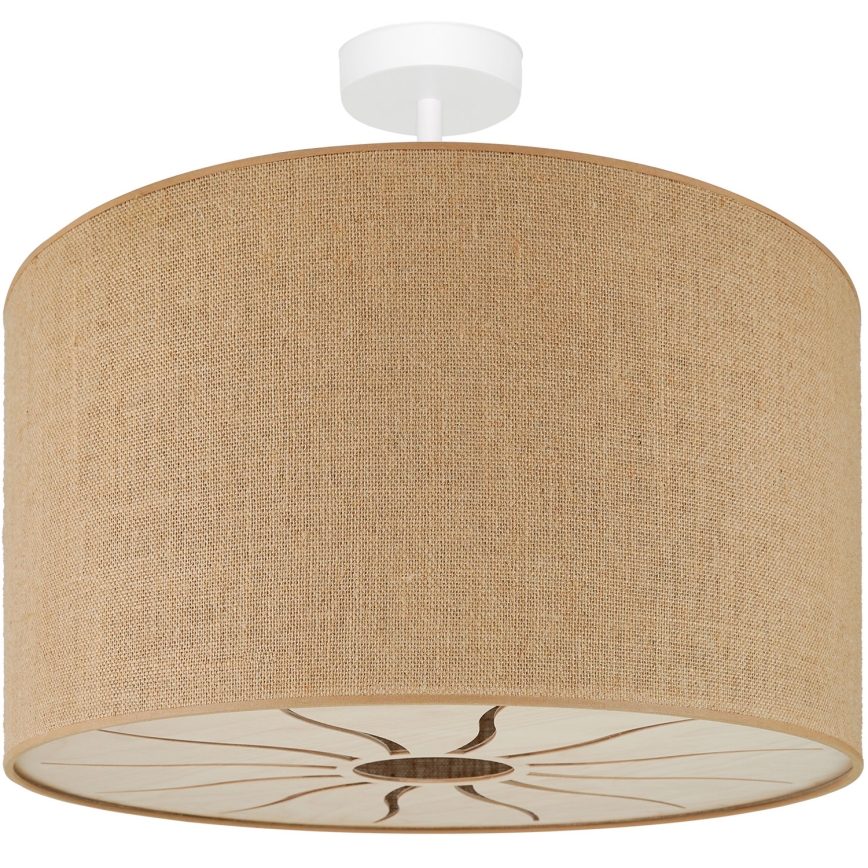 Brilagi - Lampadario a plafone COUNTRY ROLLER 1xE27/15W/230V diametro 45 cm beige