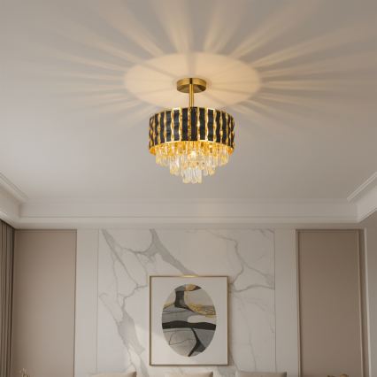 Brilagi - Lampadario a plafone CRISTAL 5xE14/40W/230V Ø 38 cm