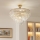 Brilagi - Lampadario a plafone CRYSTAL 5xE14/40W/230V oro