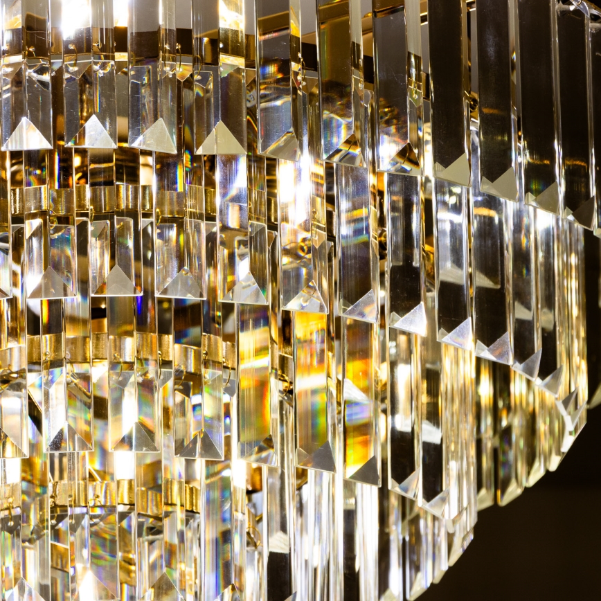 Brilagi - Lampadario a plafone CRYSTAL 5xE14/40W/230V oro