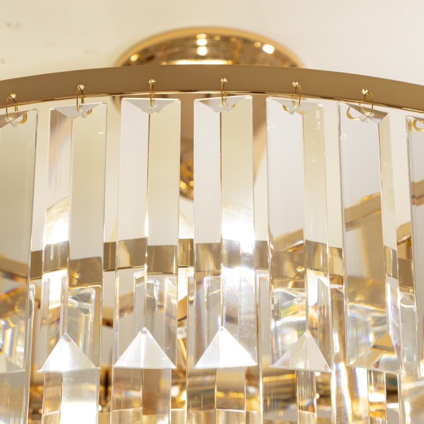 Brilagi - Lampadario a plafone CRYSTAL 5xE14/40W/230V oro