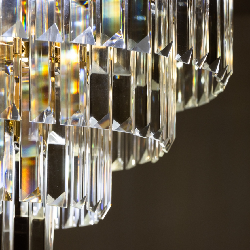 Brilagi - Lampadario a plafone CRYSTAL 5xE14/40W/230V oro