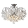Brilagi - Lampadario a plafone CRYSTAL 6xE14/60W/230V cromo lucido
