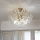 Brilagi - Lampadario a plafone CRYSTAL 6xE14/60W/230V oro
