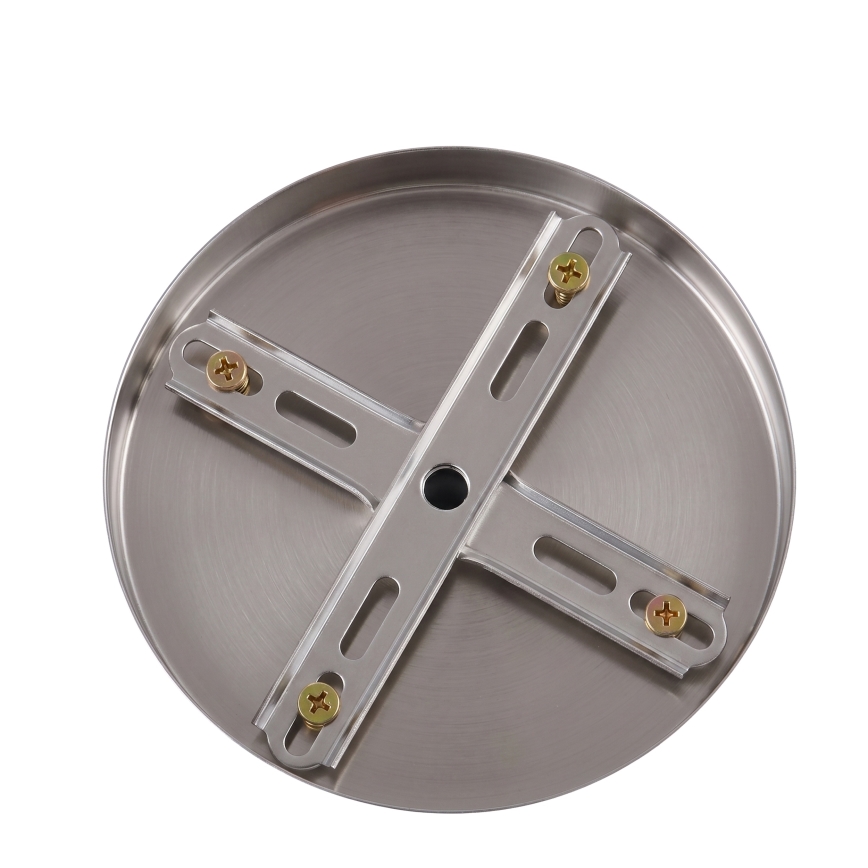 BRILAGI - Lampadario a plafone ECLIPSE 12xE14/10W/230V Ø 78 cm argento