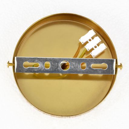 Brilagi - Lampadario a plafone ECLIPSE 5xE14/10W/230V Ø 38 cm nero/oro