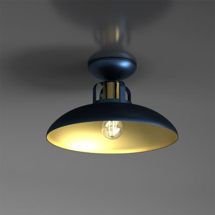 Brilagi - Lampadario a plafone FLAMENGO 1xE27/60W/230V blu