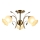 Brilagi - Lampadario a plafone FLORA 3xE27/60W/230V bronzo