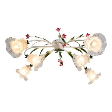 Brilagi - Lampadario a plafone FLORA 6xE14/60W/230V