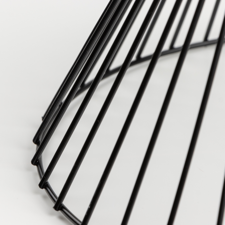 Brilagi - Lampadario a plafone LED CERIA WIRE 1xE27/40W/230V Ø 30 cm nero/rovere