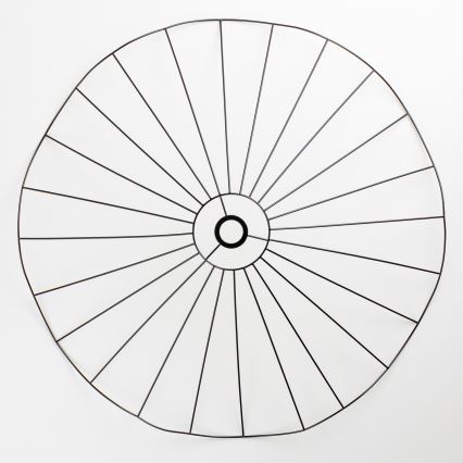 Brilagi - Lampadario a plafone LED CERIA WIRE 1xE27/40W/230V Ø 80 cm nero