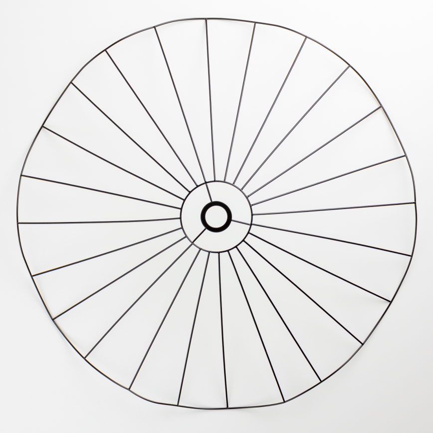 Brilagi - Lampadario a plafone LED CERIA WIRE 1xE27/40W/230V Ø 80 cm nero