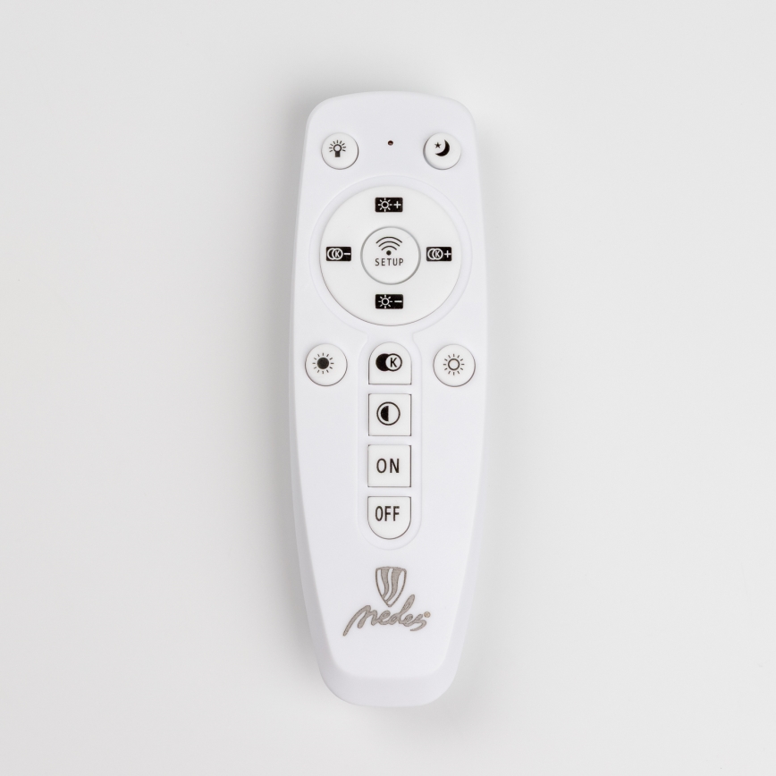 Brilagi - Lampadario a plafone LED dimmerabile ORBITS LED/85W/230V 3000-6500K nero + telecomando