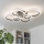 Brilagi - Lampadario a plafone LED dimmerabile ORBITS LED/85W/230V 3000-6500K nero + telecomando