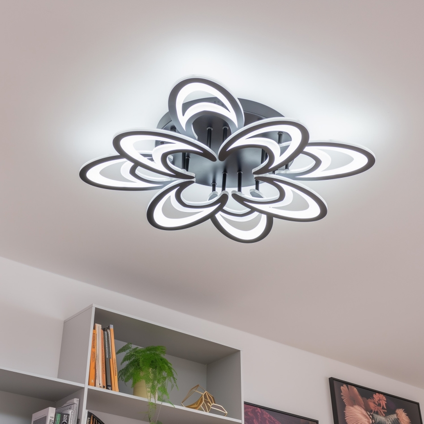 Brilagi - Lampadario a plafone LED dimmerabile TWIST LED/125W/230V 3000-6500K + telecomando