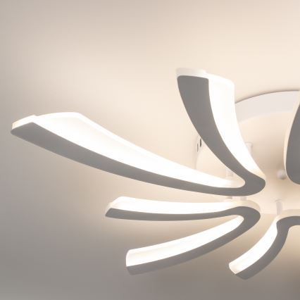 Brilagi - Lampadario a plafone LED dimmerabile TWIST LED/55W/230V 3000-6500K bianco + telecomando