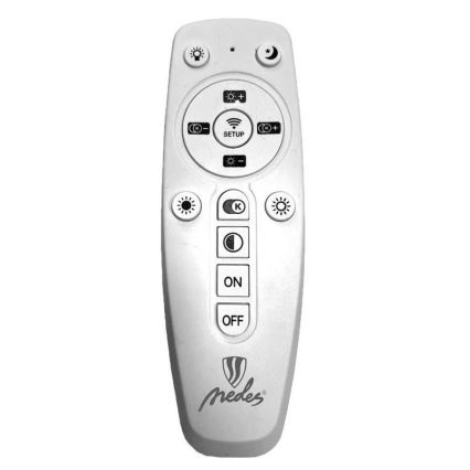 Brilagi - Lampadario a plafone LED dimmerabile TWIST LED/55W/230V 3000-6500K bianco + telecomando
