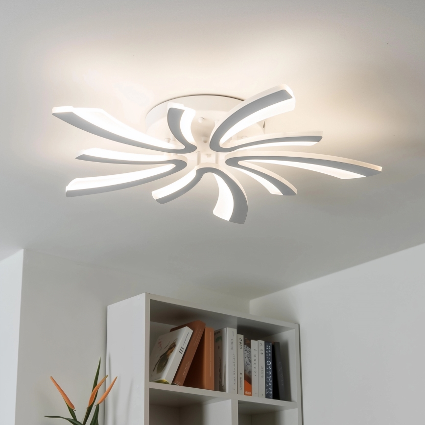 Brilagi - Lampadario a plafone LED dimmerabile TWIST LED/55W/230V 3000-6500K bianco + telecomando