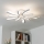 Brilagi - Lampadario a plafone LED dimmerabile TWIST LED/55W/230V 3000-6500K bianco + telecomando