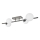 Brilagi - Lampadario a plafone LED MILLA 4xG9/3W/230V cromo lucido/bianco