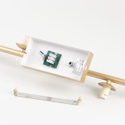 Brilagi - Lampadario a plafone LED MILLA 4xG9/3W/230V oro/fumé