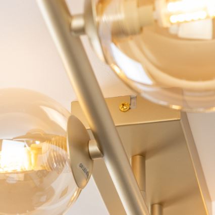 Brilagi - Lampadario a plafone LED MILLA 4xG9/3W/230V oro