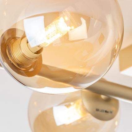 Brilagi - Lampadario a plafone LED MILLA 4xG9/3W/230V oro