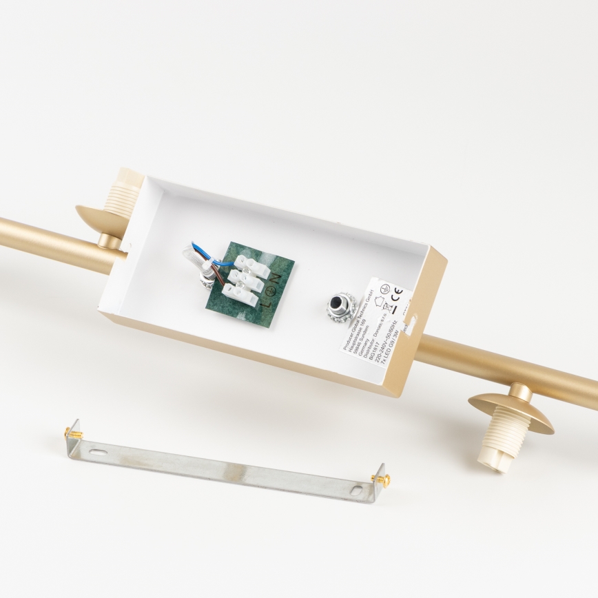 Brilagi - Lampadario a plafone LED MILLA 7xG9/3W/230V oro