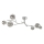 Brilagi - Lampadario a plafone LED MISTEL 6xG9/3W/230V cromo lucido/fumé