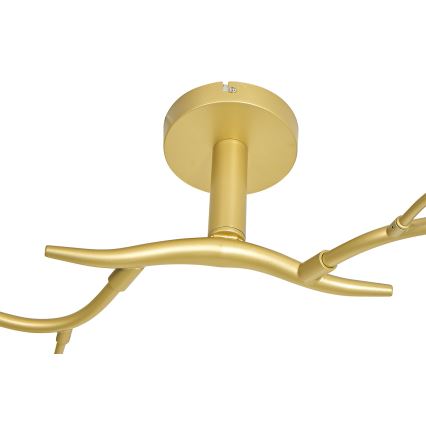 Brilagi - Lampadario a plafone LED MISTEL 6xG9/3W/230V oro