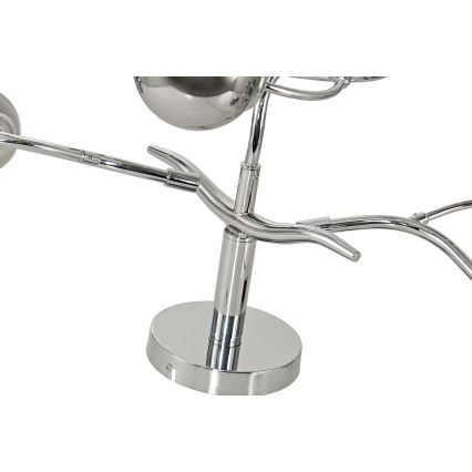 Brilagi - Lampadario a plafone LED MISTEL 9xG9/3W/230V cromo lucido/fumé