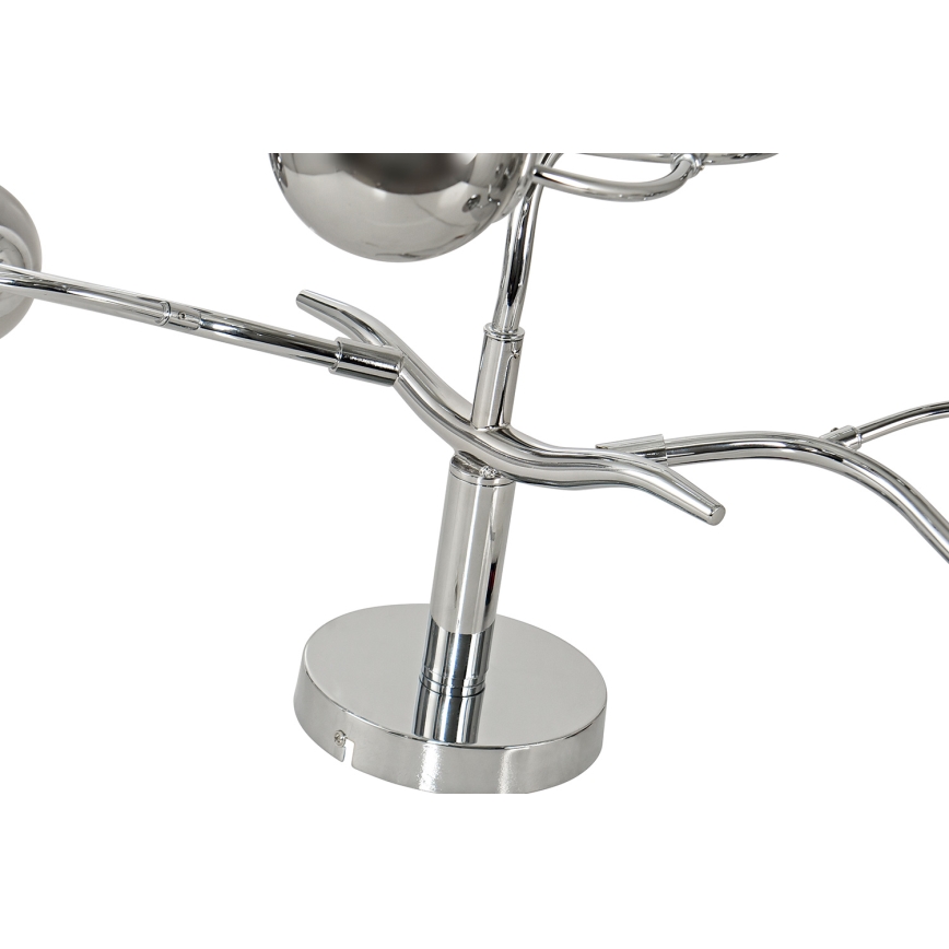 Brilagi - Lampadario a plafone LED MISTEL 9xG9/3W/230V cromo lucido/fumé