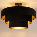 Brilagi - Lampadario a plafone LUNETA 1xE27/60W/230V Ø 40 cm nero/oro
