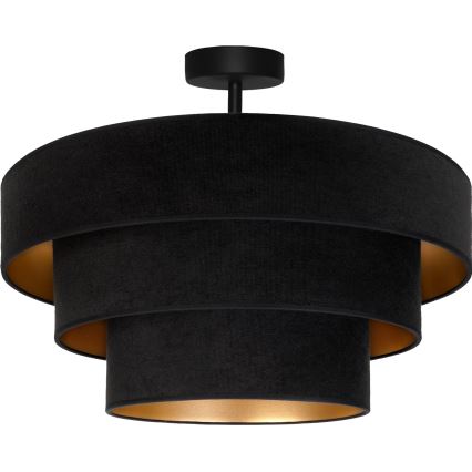 Brilagi - Lampadario a plafone LUNETA 1xE27/60W/230V Ø 40 cm nero/oro