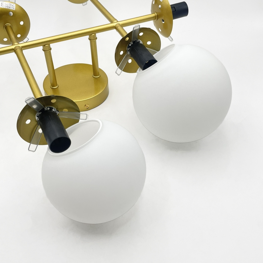 Brilagi - Lampadario a plafone MALONY 6xE14/20W/230V dorato