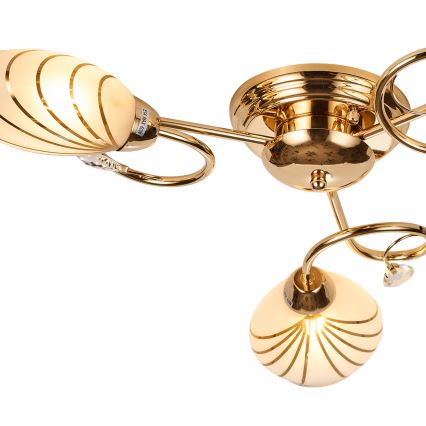 Brilagi - Lampadario a plafone MEGAPOLIS 3xE14/60W/230V oro