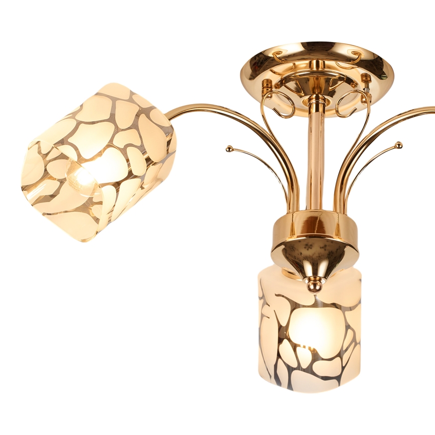 Brilagi - Lampadario a plafone MEGAPOLIS 3xE14/60W/230V oro