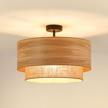 Brilagi - Lampadario a plafone MONTANA BOHO 1xE27/15W/230V diametro 45 cm marrone