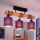Brilagi - Lampadario a plafone NUBILA 3xE27/60W/230V pino/viola