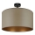 Brilagi - Lampadario a plafone OREGON ROLLER VEGE 1xE27/15W/230V diametro 45 cm grigio