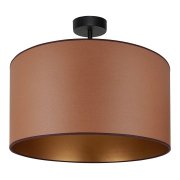 Brilagi - Lampadario a plafone OREGON ROLLER VEGE 1xE27/15W/230V diametro 45 cm marrone