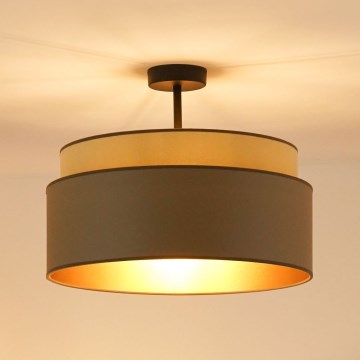 Brilagi - Lampadario a plafone OREGON VEGE 1xE27/15W/230V diametro 45 cm grigio