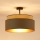 Brilagi - Lampadario a plafone OREGON VEGE 1xE27/15W/230V diametro 45 cm grigio