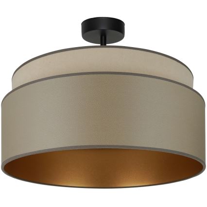 Brilagi - Lampadario a plafone OREGON VEGE 1xE27/15W/230V diametro 45 cm grigio