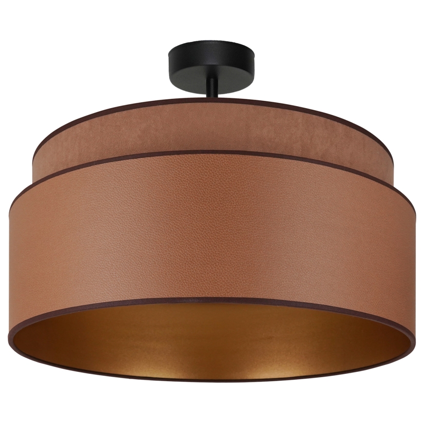 Brilagi - Lampadario a plafone OREGON VEGE 1xE27/15W/230V diametro 45 cm marrone