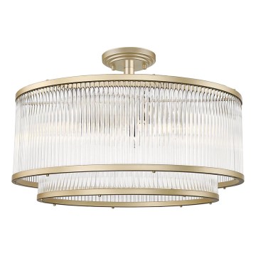 Brilagi - Lampadario a plafone RAMOS 6xE14/60W/230V dorato
