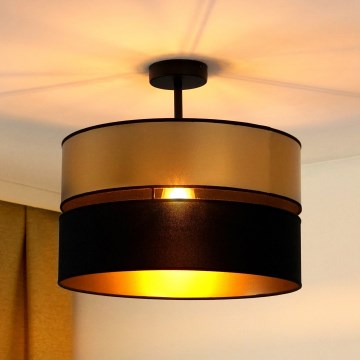 Brilagi - Lampadario a plafone ROYAL 1xE27/15W/230V diametro 40 cm nero/oro
