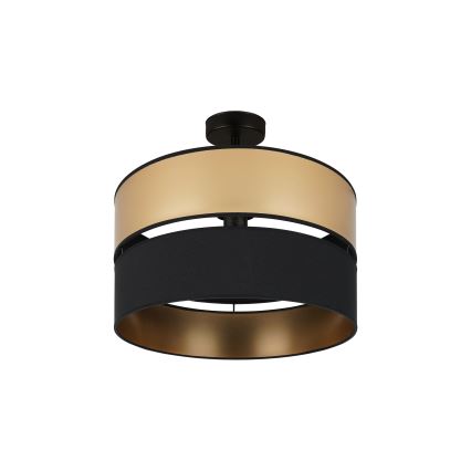 Brilagi - Lampadario a plafone ROYAL 1xE27/15W/230V diametro 40 cm nero/oro