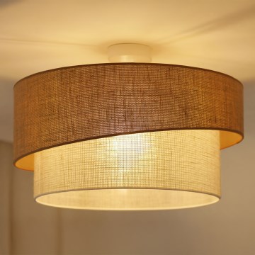 Brilagi - Lampadario a plafone SHINE 1xE27/15W/230V diametro 50 cm beige/color crema